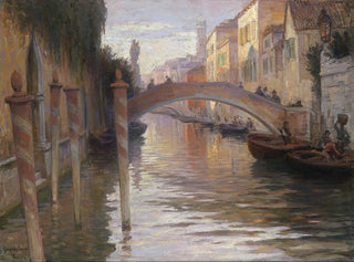 Imre Gergely - Abendstimmung in Venedig.webp