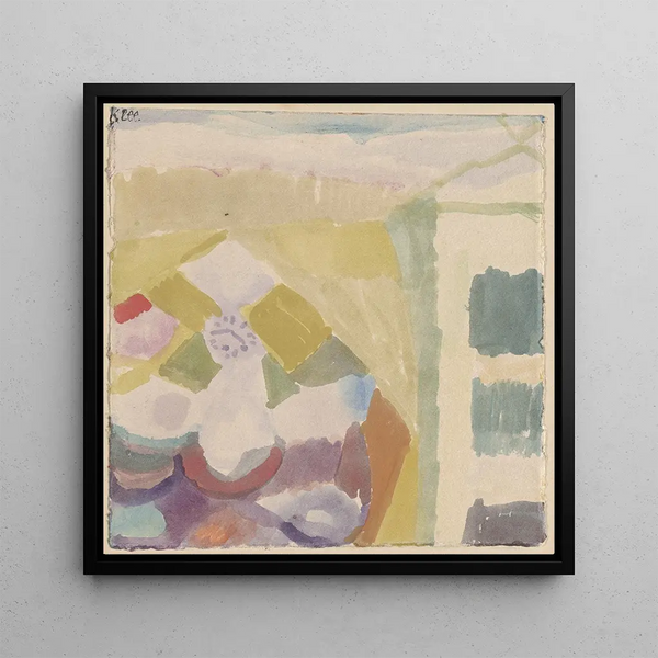 Intérieur avec l'Horloge - Paul Klee