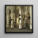 Interior painting of the Nieuwe Kerk in Delft - Hendrick Cornelisz van Vliet — framed artwork on a wall