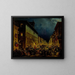 Avond in Rome - Ippolito Caffi — ingelijst kunstwerk aan de muur