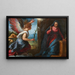 L'Annonciatie - Ippolito Scarsella — ingelijst kunstwerk aan de muur