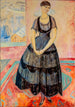 Mademoiselle S C - Isaac Grünewald | Reproduction — weergave van het kunstwerk