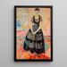 Mademoiselle S C - Isaac Grünewald | Reproduction — ingelijst kunstwerk aan de muur