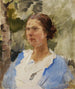 Portret van een jonge vrouw - Isaac Israëls — weergave van het kunstwerk