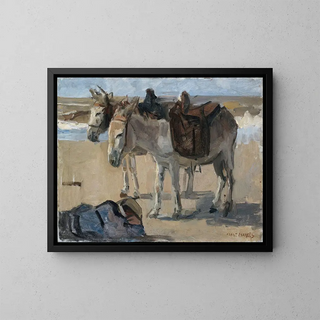 Isaac Israls - Two Donkeys.webp