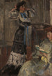 Twee vrouwen binnen - Isaac Israëls — weergave van het kunstwerk
