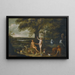 De Val van de Mens - Isaac van Oosten — ingelijst kunstwerk aan de muur