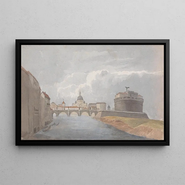 Isaac Weld - On the Tiber Castle of St Angelo.webp