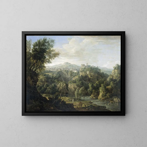 Vue de Tivoli - Isaac de Moucheron — ingelijst kunstwerk aan de muur