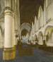 Interior of the Saint Bavo Church in Haarlem - Isaak van Nickelen — artwork view