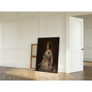 Isabelle, reine d'Espagne - Franz Xaver Winterhalter | Reproduction Tableau Décoration murale affiche copie
