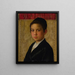 Portrait of a Boy (Conflict of Cases) - Isidor Kaufmann — framed artwork on a wall