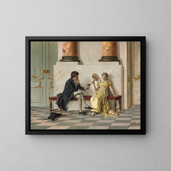 De Jonge Ruiter - Isidor Kaufmann — ingelijst kunstwerk aan de muur