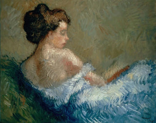 Isidre Nonell - Figure Crouching.webp