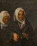 Vrouwen die bidden - Italiaanse school — weergave van het kunstwerk