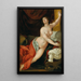 Lucrèce - Italiaanse school — ingelijst kunstwerk aan de muur