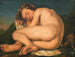 Cupidon endormi - Italiaanse school — weergave van het kunstwerk