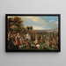 De Vertrek van Hannibal - Italiaans-Vlaamse school — ingelijst kunstwerk aan de muur