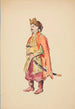 Study of a noble with a sword - Ivan Ivanec — artwork view