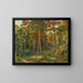 De molen in het bos - Ivan Ivanovich Shishkin — ingelijst kunstwerk aan de muur