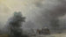 Koets in een storm - Ivan Konstantinovich Aivazovsky — weergave van het kunstwerk