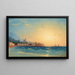 Haven met schepen - Ivan Konstantinovich Aivazovsky — ingelijst kunstwerk aan de muur