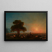 van Bergers met een kudde schapen - Ivan Konstantinovich Aivazovsky — ingelijst kunstwerk aan de muur