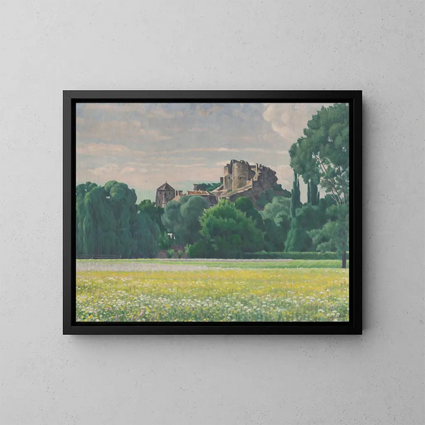Grad Fiakovo - Ivan Rabuzin — ingelijst kunstwerk aan de muur
