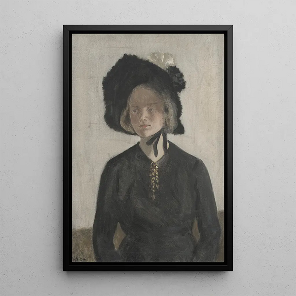 Ivar Arosenius - The Artists Wife Eva.webp