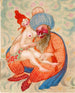 De Turk in het Paradijs - Ivar Arosenius — weergave van het kunstwerk