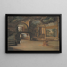 Een Zaal in het Palazzo Borghese - J.Th. Hansen — ingelijst kunstwerk aan de muur