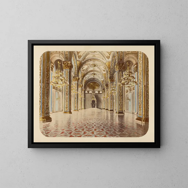 Salle Andreevski - J Daziaro — ingelijst kunstwerk aan de muur
