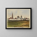 Vue du monastère de Devichiago - J Daziaro — ingelijst kunstwerk aan de muur