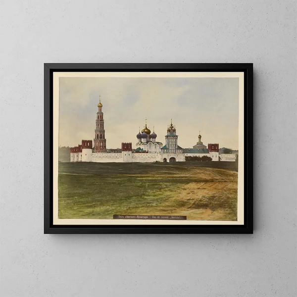 Vue du monastère de Devichiago - J Daziaro — ingelijst kunstwerk aan de muur