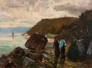 J Henry Sandham - Path By The River Murray Bay Lower St Lawrence Can.webp