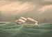 Op zee bij Kaap Hoorn - J Latham Co — weergave van het kunstwerk
