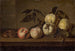 Natuurtafereel met fruit - J. Morell — weergave van het kunstwerk