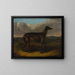 De sultan en de windhond - J Thompson — ingelijst kunstwerk aan de muur