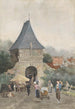 Porte de Veer à Schoonhoven - J de Jong Ezn | Reproduction — weergave van het kunstwerk