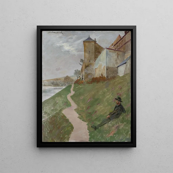 Jacek Malczewski - At the hill of the Norbertines monastery.webp