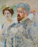 Zelfportret - Jacek Malczewski — weergave van het kunstwerk