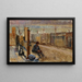 Rives de la Vistule - Jacek Malczewski — ingelijst kunstwerk aan de muur