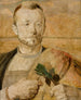 portret van Alexandre Mroczkowski - Jacek Malczewski — weergave van het kunstwerk