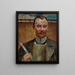 portret van Alfred Stepek - Jacek Malczewski — ingelijst kunstwerk aan de muur