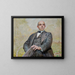 portret van Edward Maurizio - Jacek Malczewski — ingelijst kunstwerk aan de muur