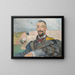 Portret van Erazm Barcz - Jacek Malczewski — ingelijst kunstwerk aan de muur