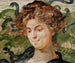 portret van Helena Sulima, actrice en Gorgone - Jacek Malczewski — weergave van het kunstwerk