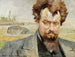 Portret van Jan Kasprowicz - Jacek Malczewski — weergave van het kunstwerk
