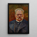 Portret van Leon Schenrich - Jacek Malczewski — ingelijst kunstwerk aan de muur