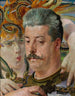 Portret van Tadeusz Botnicki met kwal - Jacek Malczewski — weergave van het kunstwerk